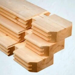 Wolff Finnhaus Bornholm 40-B Typ 2 Gartenhaus 320x320cm Mit Halbglas-Tür Natur -Garten Leben wolff finnhaus bornholm 40 b typ 2 320x320cm mit halbglas tuer 1401183 3