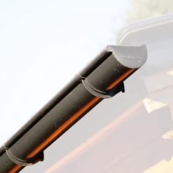 Wolff Finnhaus Dachrinnenergänzungsset K1B Kunststoff Anthrazit