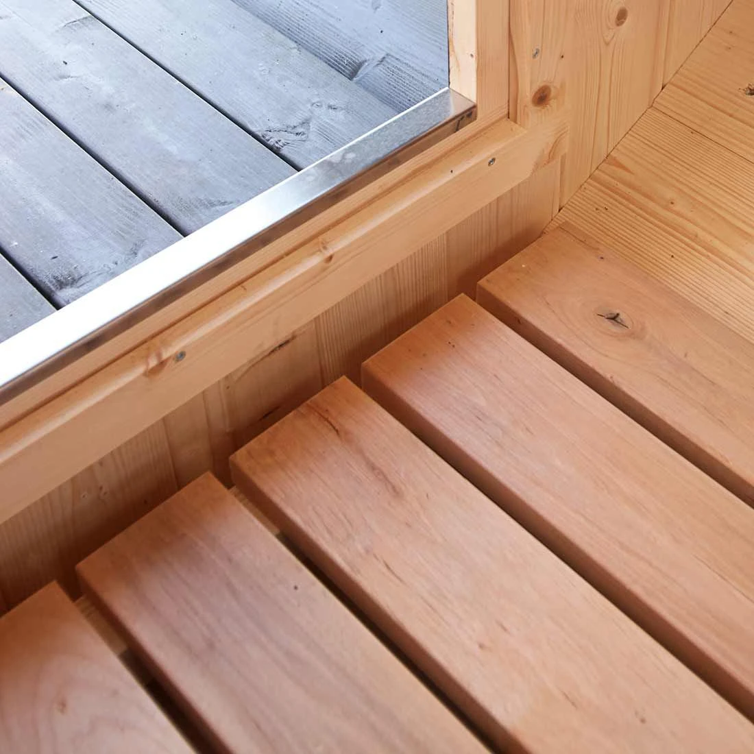 Wolff Finnhaus De Luxe Saunafass 400 Bausatz Natur 4 Wolff Finnhaus De Luxe Saunafass 400 Bausatz Natur – Bild 2