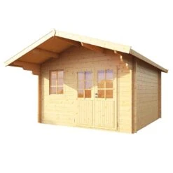 Wolff Finnhaus Lisa 44-A Gartenhaus Natur