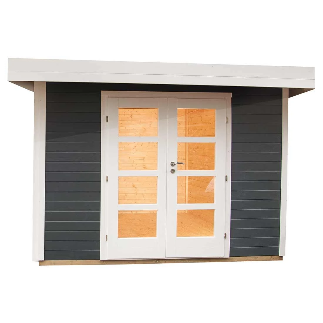 Wolff Finnhaus Relax B Gartenhaus Anthrazit 3 Wolff Finnhaus Relax B Gartenhaus Anthrazit