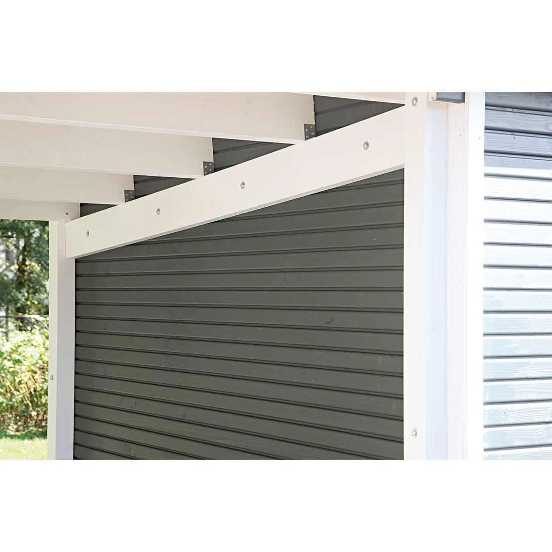 Wolff Finnhaus Relax Lounge B Gartenhaus Mit Anbau Und Rückwand 300 Cm Anthrazit 5 Wolff Finnhaus Relax Lounge B Gartenhaus Mit Anbau Und Rückwand 300 Cm Anthrazit – Bild 3