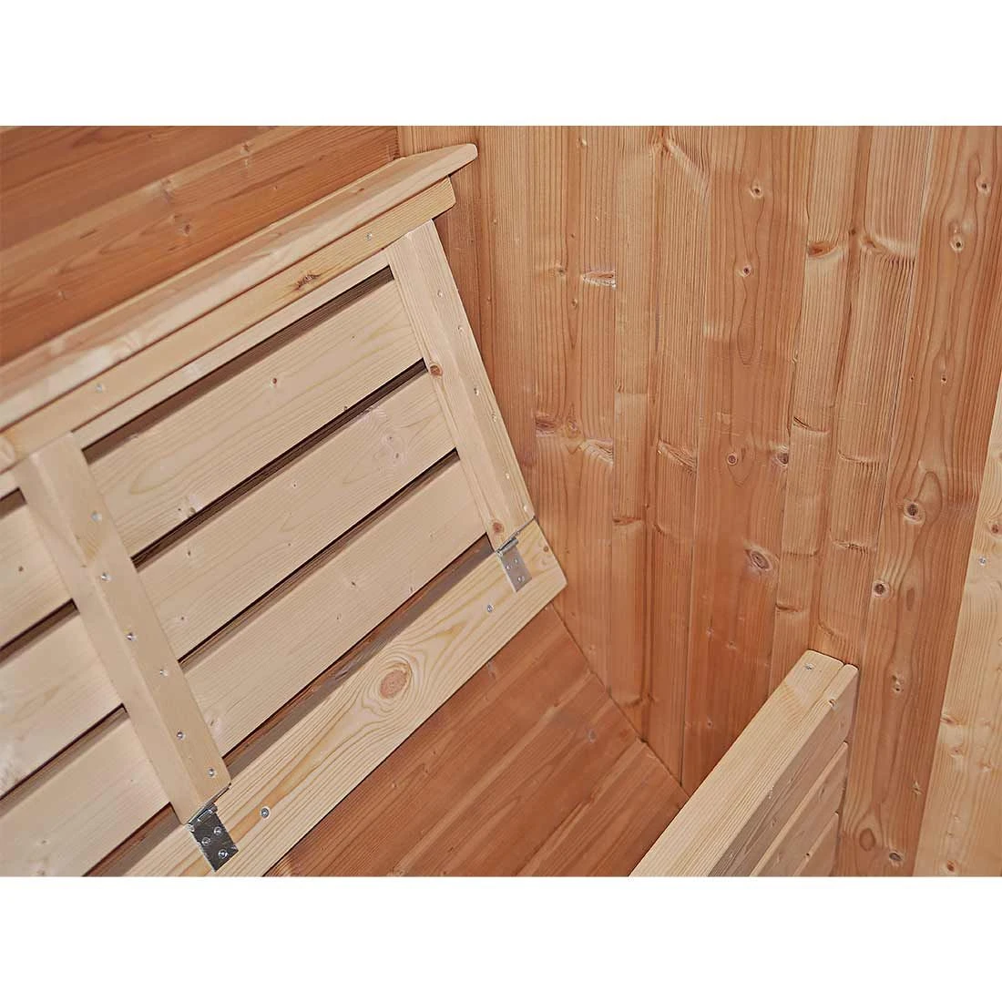 Wolff Finnhaus Svenja 1 Saunafass Premium Bausatz Ø226x411cm Thermoholz 4 Wolff Finnhaus Svenja 1 Saunafass Premium Bausatz Ø226x411cm Thermoholz – Bild 2