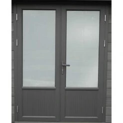 Wolff Finnhaus WPC-Trend D Gartenhaus 287x287cm + Doppeltür Grau 15 Wolff Finnhaus WPC-Trend D Gartenhaus 287x287cm + Doppeltür Grau -Garten Leben wolff finnhaus wpc trend d gartenhaus 287x287cm doppeltuer 1404824 5