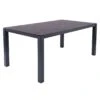 Zebra Alus Gartentisch 180x100cm Aluminium/HPL Graphit/Volcanic Stone -Garten Leben zebra alus gartentisch 180x100cm aluminium hpl 1495596 1