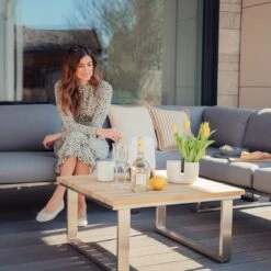 Zebra Belvedere Ecklounge 3-tlg. Edelstahl/Olefin Silber/Grau 16 Zebra Belvedere Ecklounge 3-tlg. Edelstahl/Olefin Silber/Grau -Garten Leben zebra belvedere loungeecke 4 tlg edelstahl olefin 1367589 7