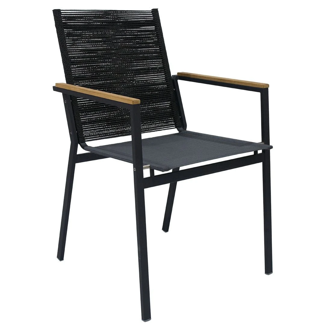 Zebra Ben Gartenmöbelset 7-tlg. Mit Ausziehtisch 170/240x100cm Graphit/Natur 4 Zebra Ben Gartenmöbelset 7-tlg. Mit Ausziehtisch 170/240x100cm Graphit/Natur – Bild 2