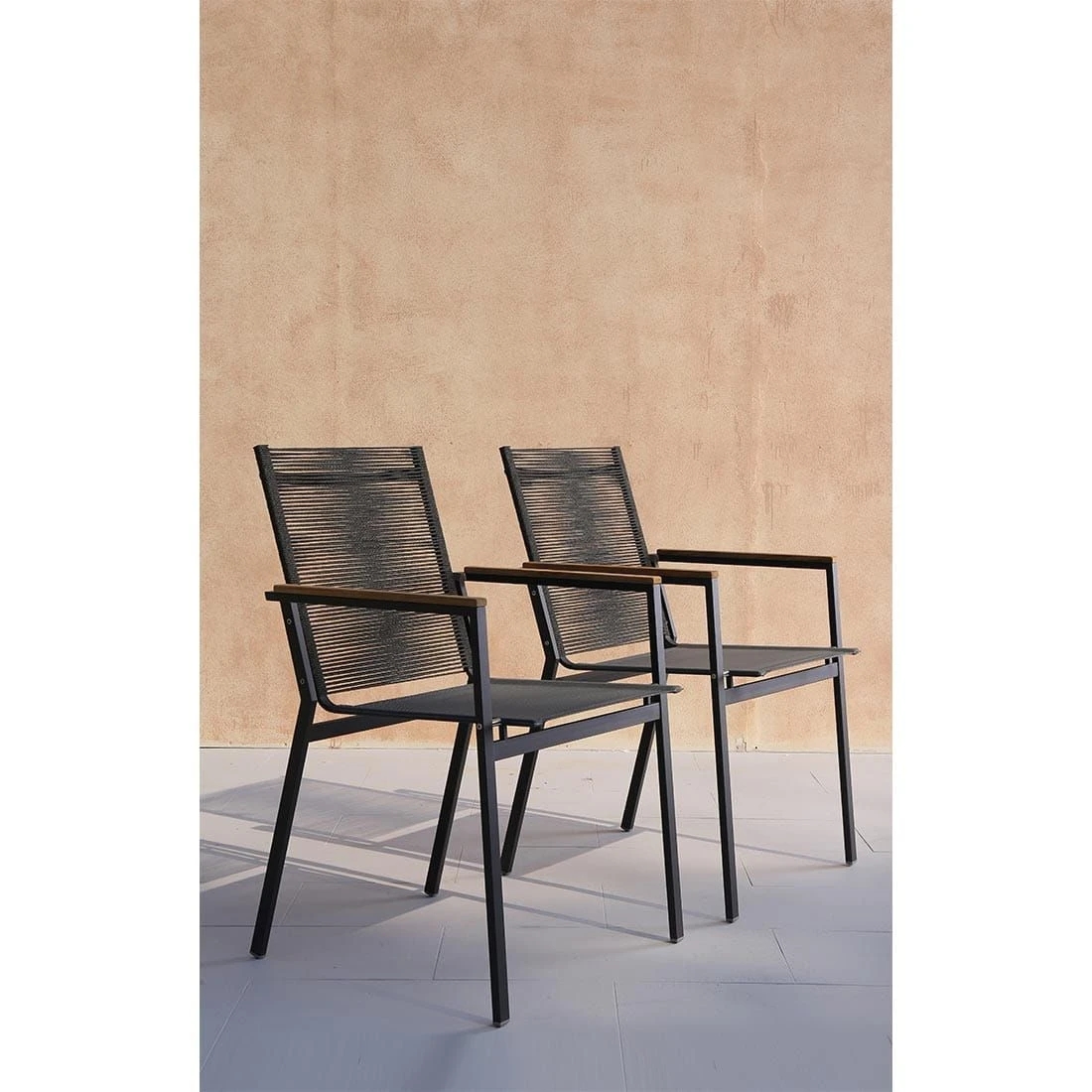 Zebra Ben Gartenmöbelset 7-tlg. Mit Ausziehtisch 170/240x100cm Graphit/Natur 7 Zebra Ben Gartenmöbelset 7-tlg. Mit Ausziehtisch 170/240x100cm Graphit/Natur – Bild 5