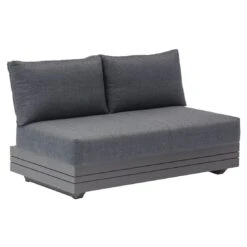 Zebra Cubo Ecklounge 3-tlg. Aluminium/Olefin Graphit/Dunkelgrau -Garten Leben zebra cubo ecklounge 3 tlg aluminium olefin 1466699 3