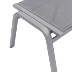 Zebra Fly Hocker Aluminium/Textilene Elegance Grey/Dark Grey 10 Zebra Fly Hocker Aluminium/Textilene Elegance Grey/Dark Grey -Garten Leben zebra fly hocker aluminium textilene 1353487 4