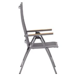 Zebra Fly Klappsessel Aluminium/Textilene Elegance Grey/Dark Grey -Garten Leben zebra fly klappsessel aluminium textilene 1353476 3