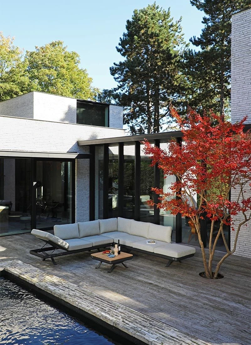 Zebra Sky Ecklounge 3-tlg. Aluminium/Sunproof Graphit/Camden Grey 3 Zebra Sky Ecklounge 3-tlg. Aluminium/Sunproof Graphit/Camden Grey